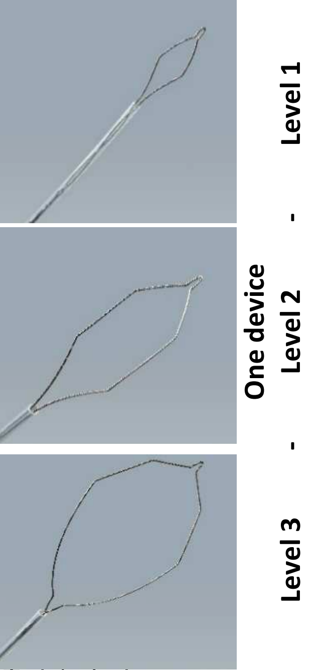 Polypektomieschlinge 20 mm, 230 cm, drehbar - 3-in-1, steril, Einweg (10/Box)