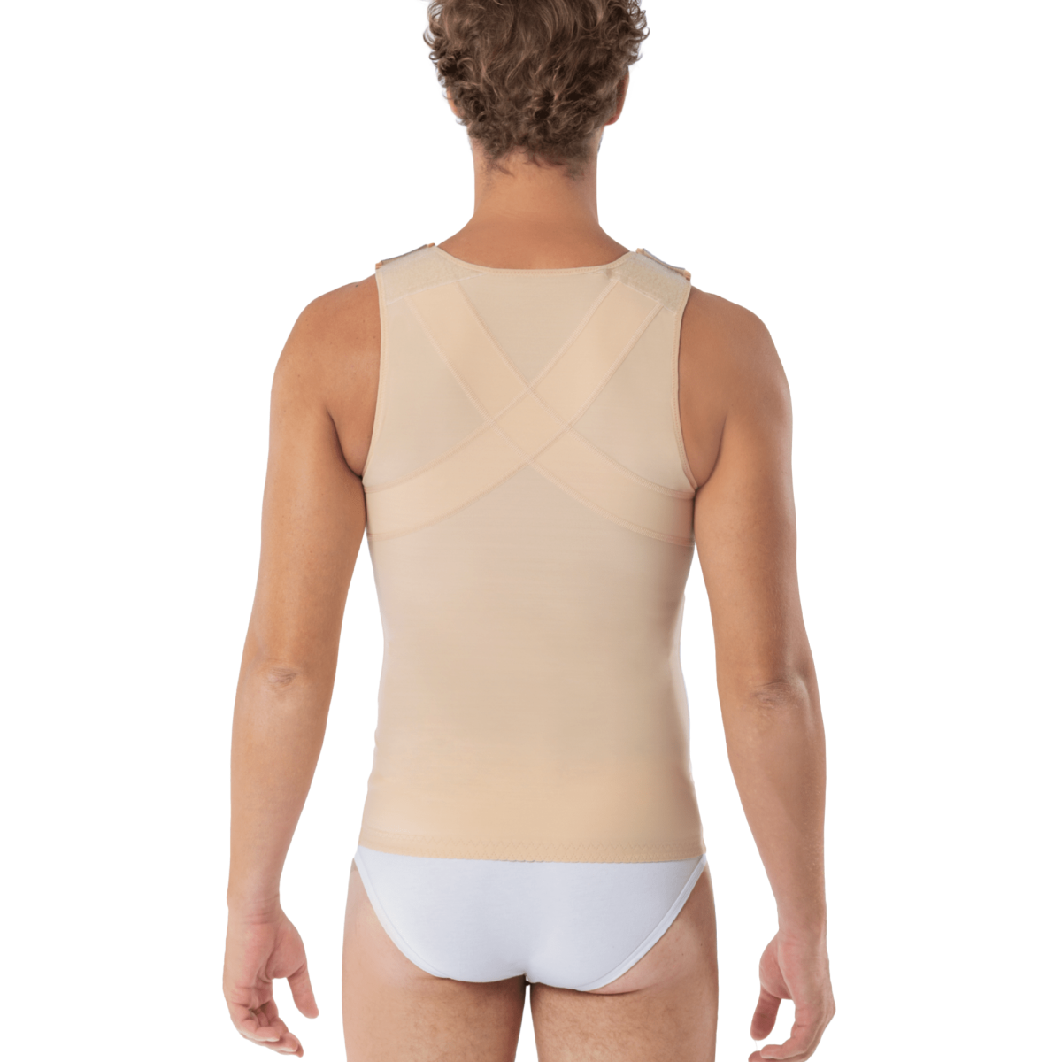 Corset for gynecomastia and flank liposuction – REV.031, Skin, 3XL
