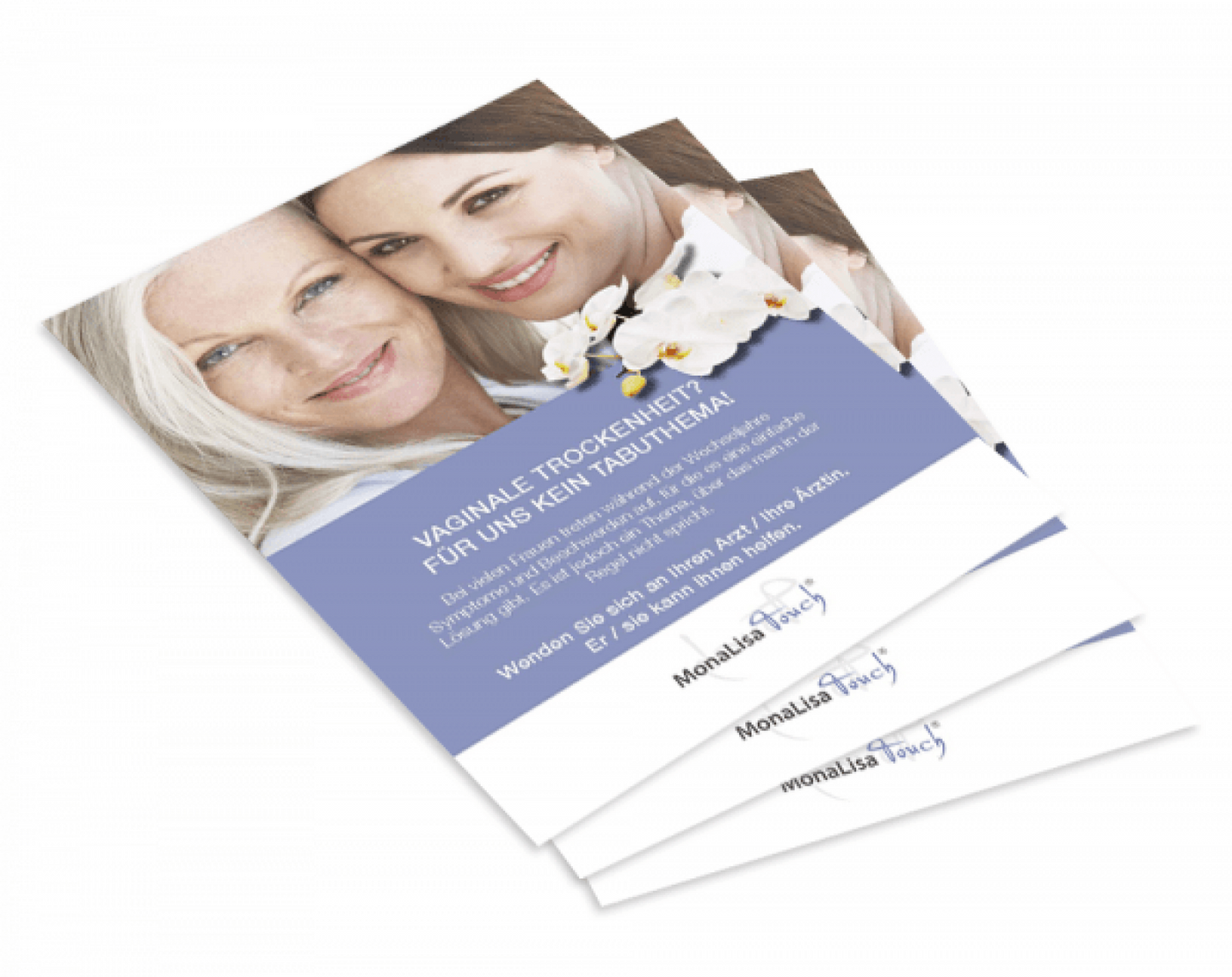 Patientenbroschüre 'Vaginale Trockenheit?" MonaLisa Touch