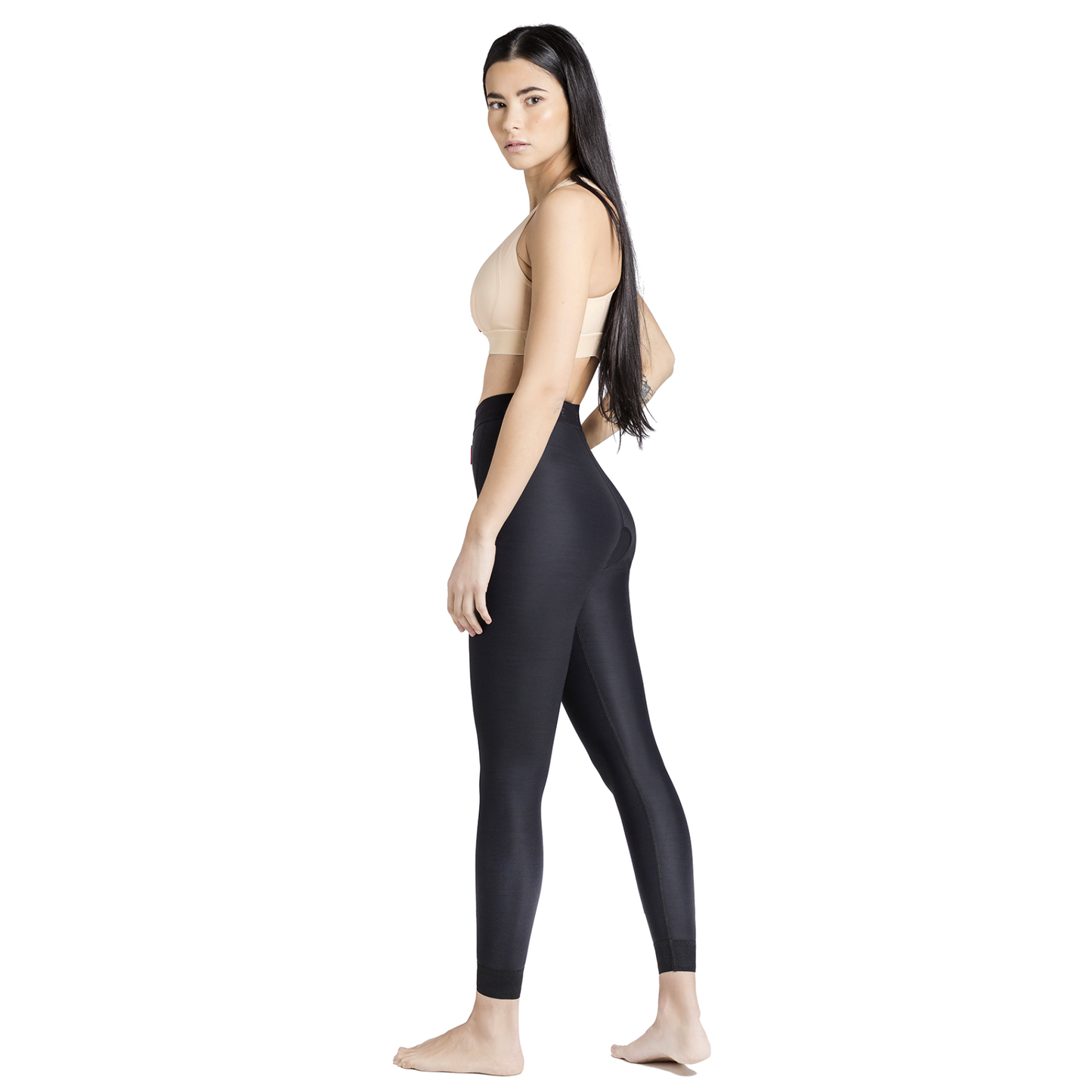 Long liposuction garment – REV.0103, Black, XS