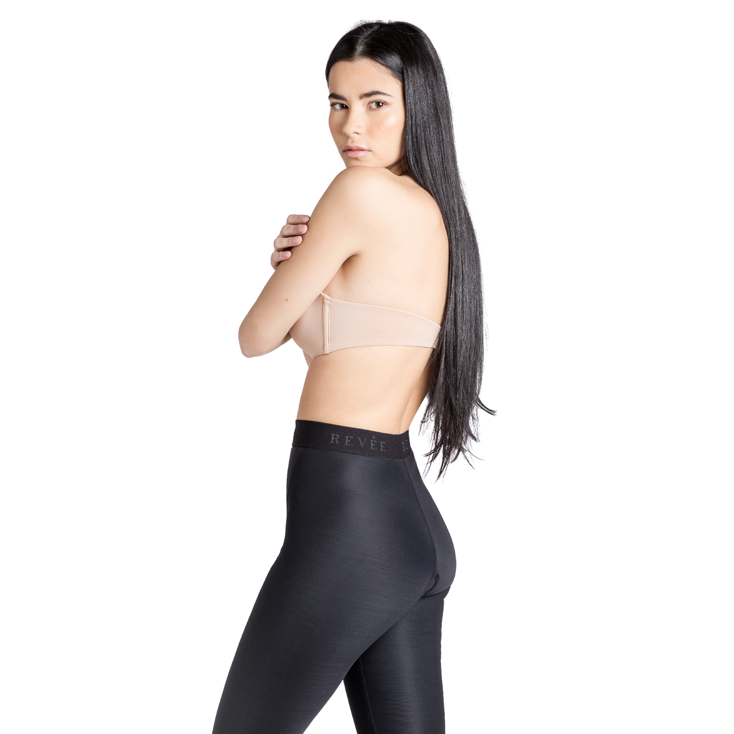 Long liposuction garment – REV.0103, Black, L