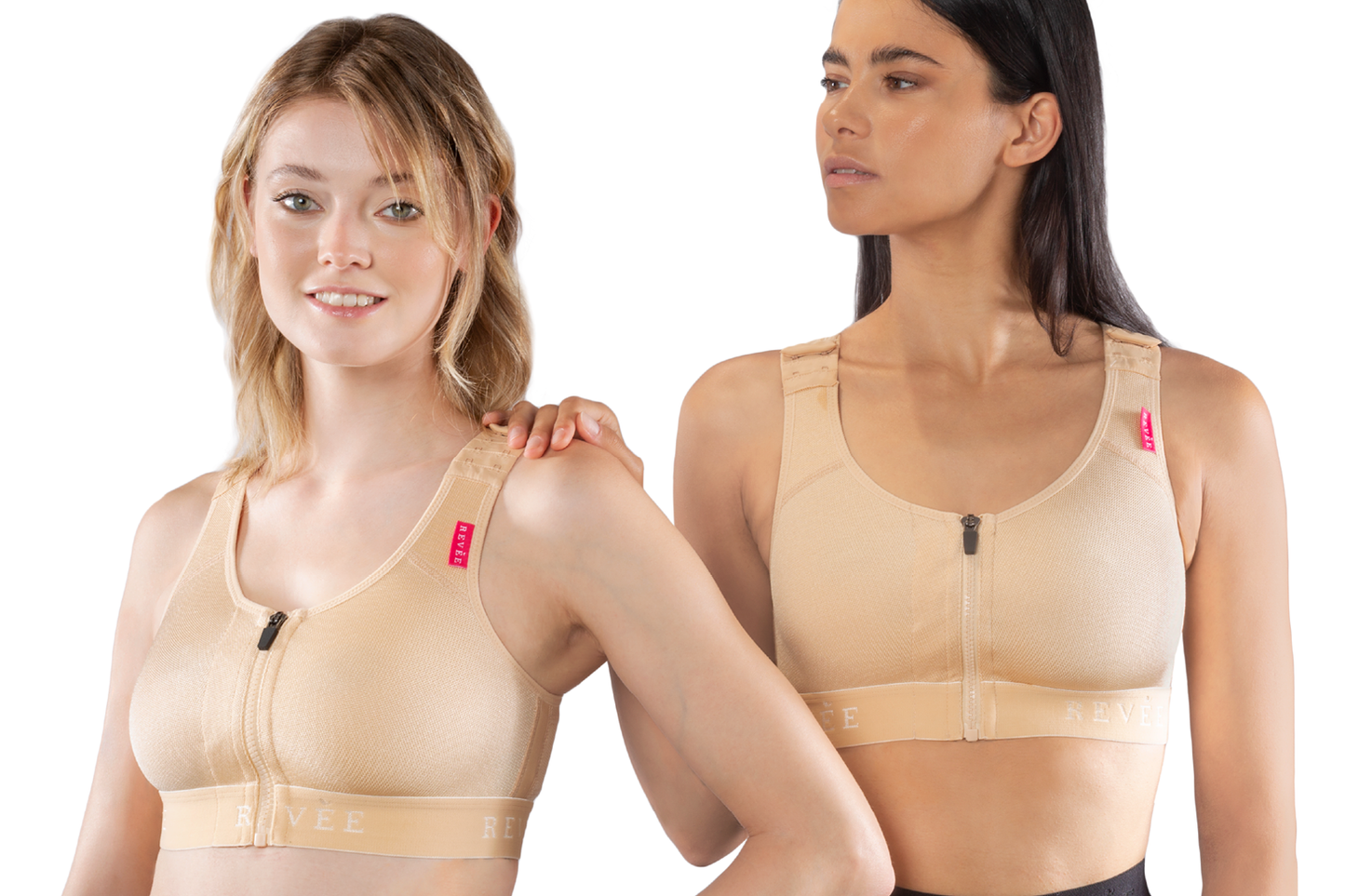 Postoperative bra Revée® Bra Elodie – REV.0302, Skin, XL