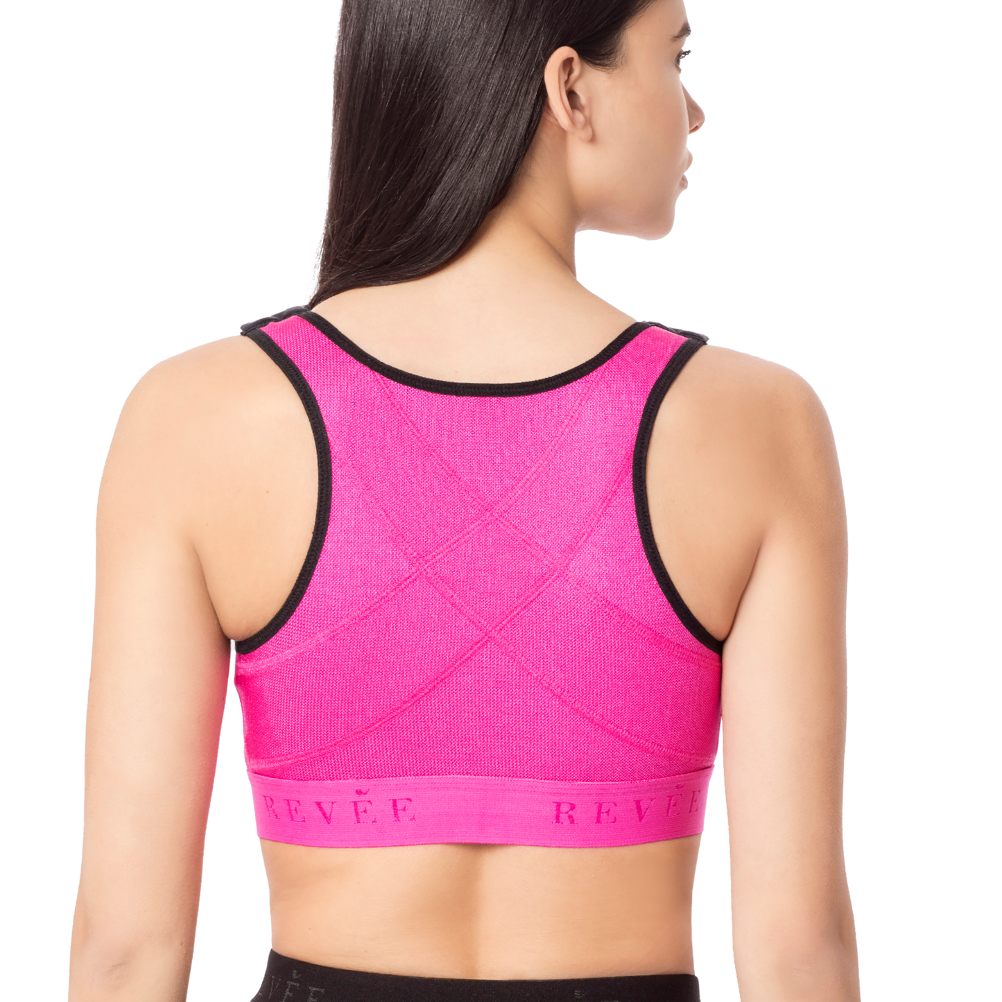 Postoperative bra Revée® Bra Julie- REV.0303, Fucsia, M