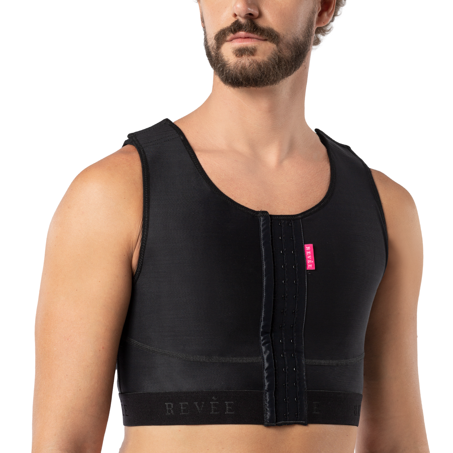 Corset | Gynecomastia garment – REV.030, Black, M
