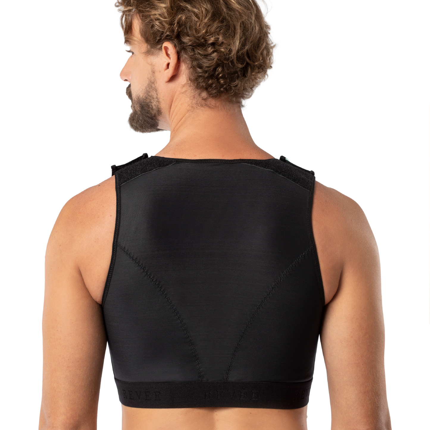 Corset | Gynecomastia garment – REV.030, Black, L