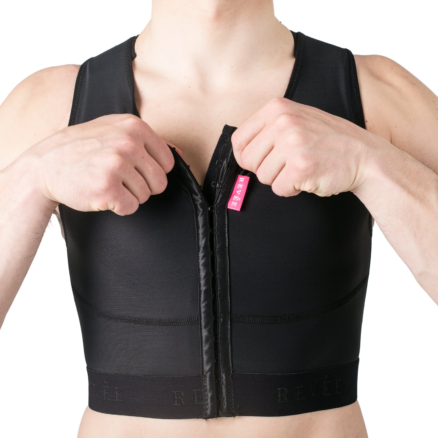 Corset | Gynecomastia garment – REV.030, Black, XL