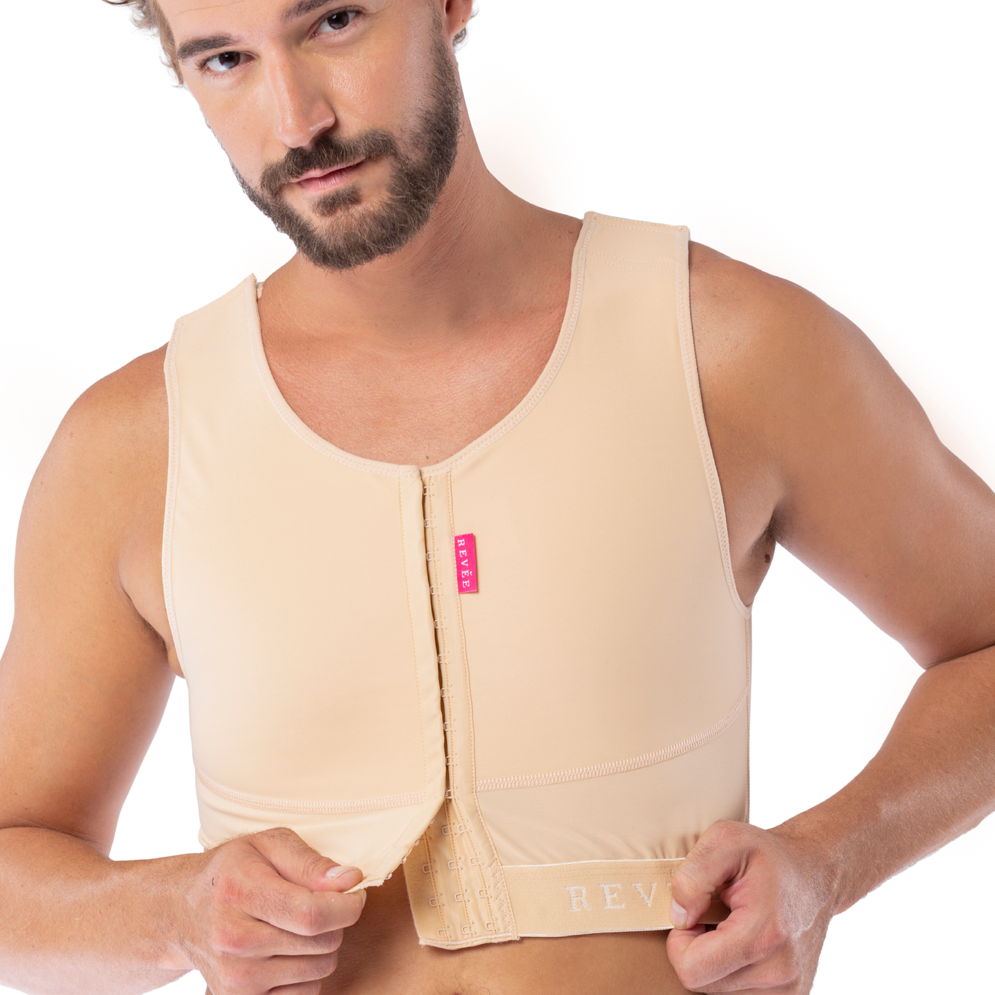 Corset | Gynecomastia garment – REV.030, Skin, 3XL
