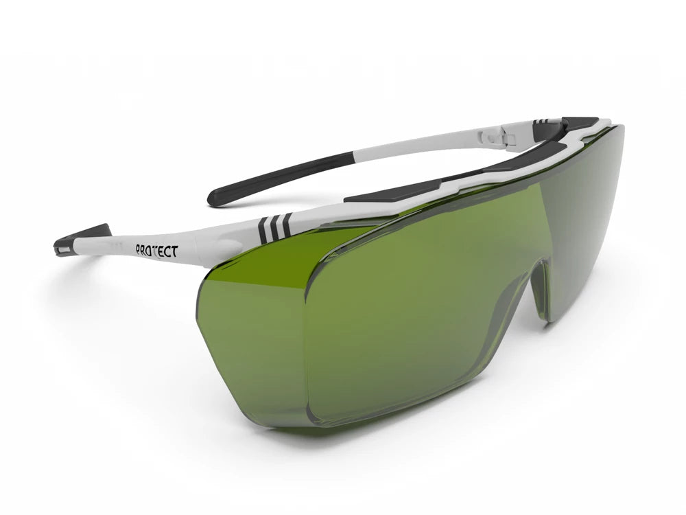 Laserschutzbrille ONTOR 0295, Alexandrit 755 nm, Diode 808 nm, Nd:YAG 1064 nm, für Brillenträger