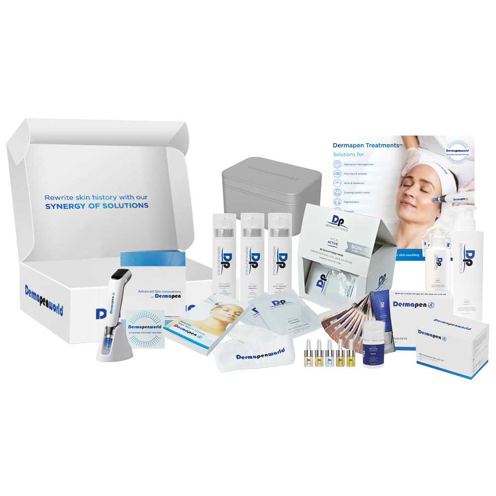 Dermapen 4™ PRO – Microneedling-System, inkl. Starter-Kit, Variante: für Kosmetikinstitute