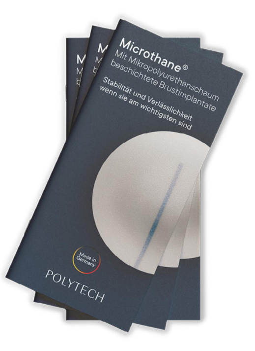 Microthane Broschüre, Deutsch