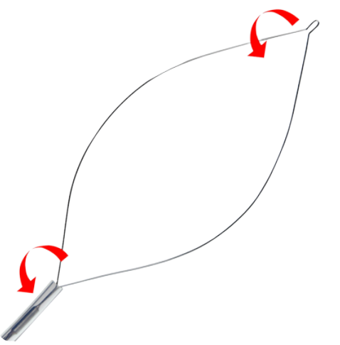 electrosurgical-snare,-rotatable,-monofil-verbrauchsmaterial