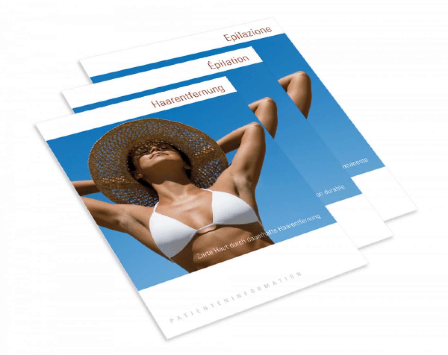 Brochure per pazienti Rimozione dei peli (Laser IPL)