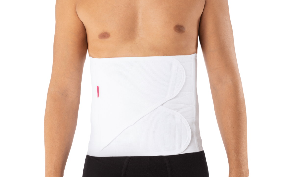 26cm – Postoperative abdominal binder- REV.0203, White, M